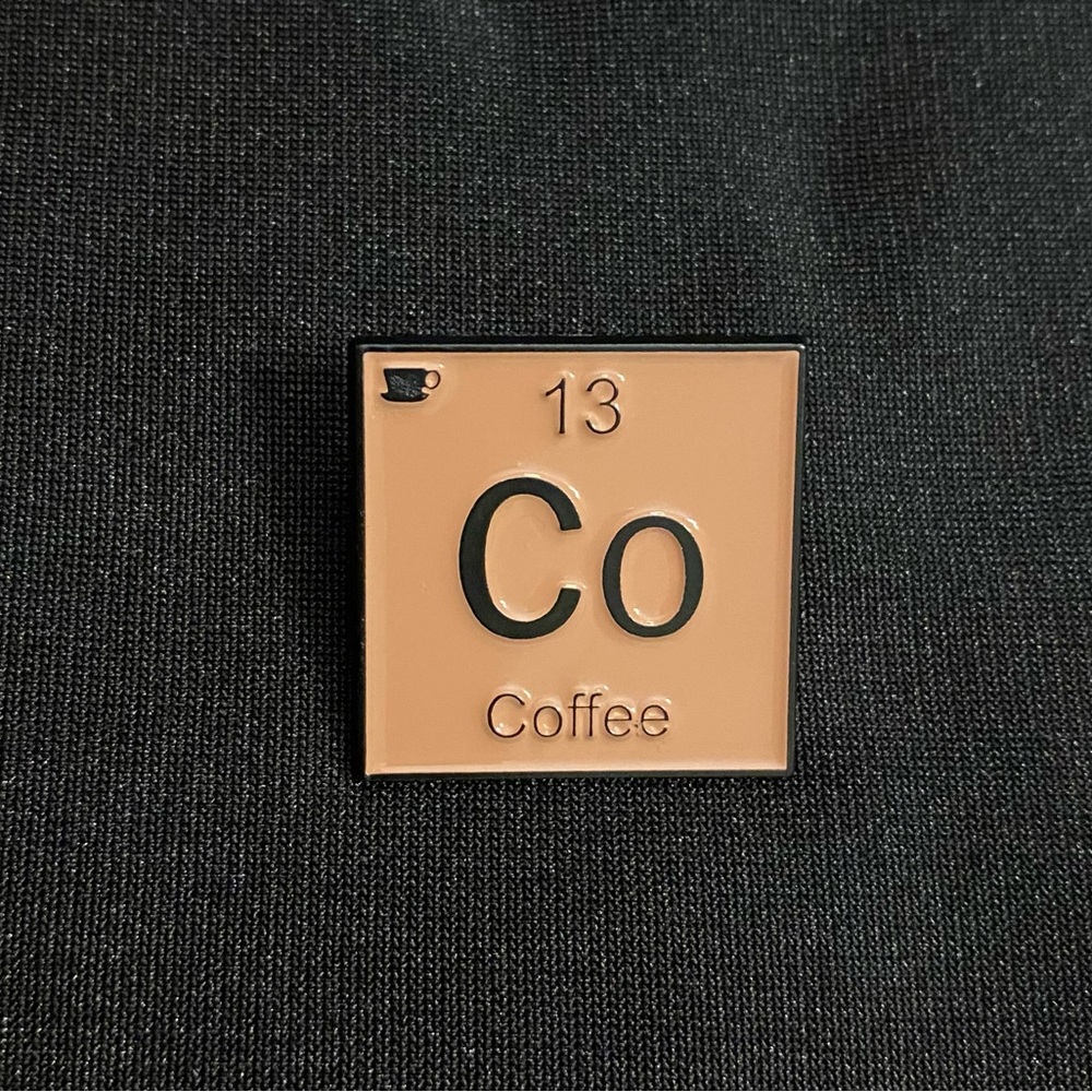 Enamel Pin or Magnet Gives Coffee Its Proper Place in the Universe | 3 for $18